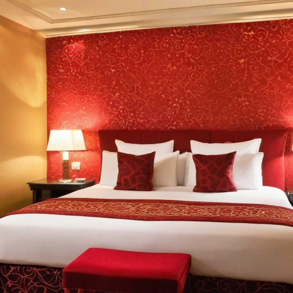 romantic decorated hotel rooms10
