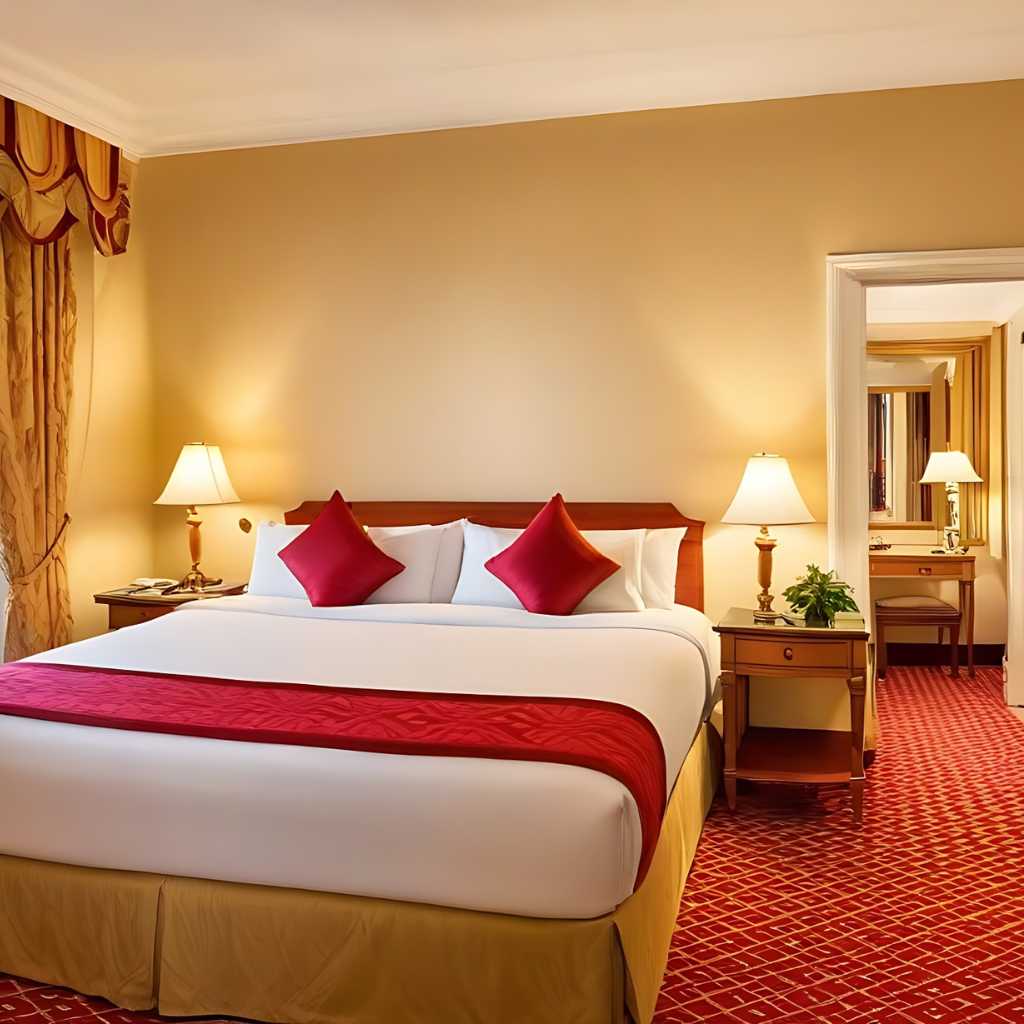 romantic decorated hotel rooms14