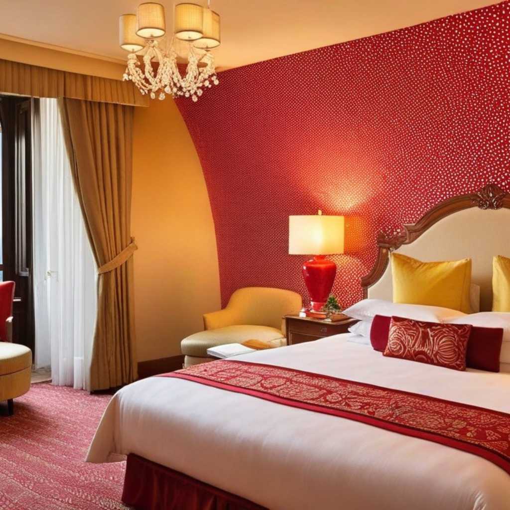 romantic decorated hotel rooms3