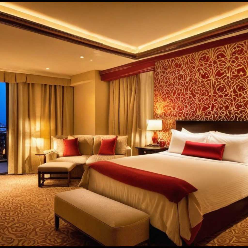 romantic decorated hotel rooms6