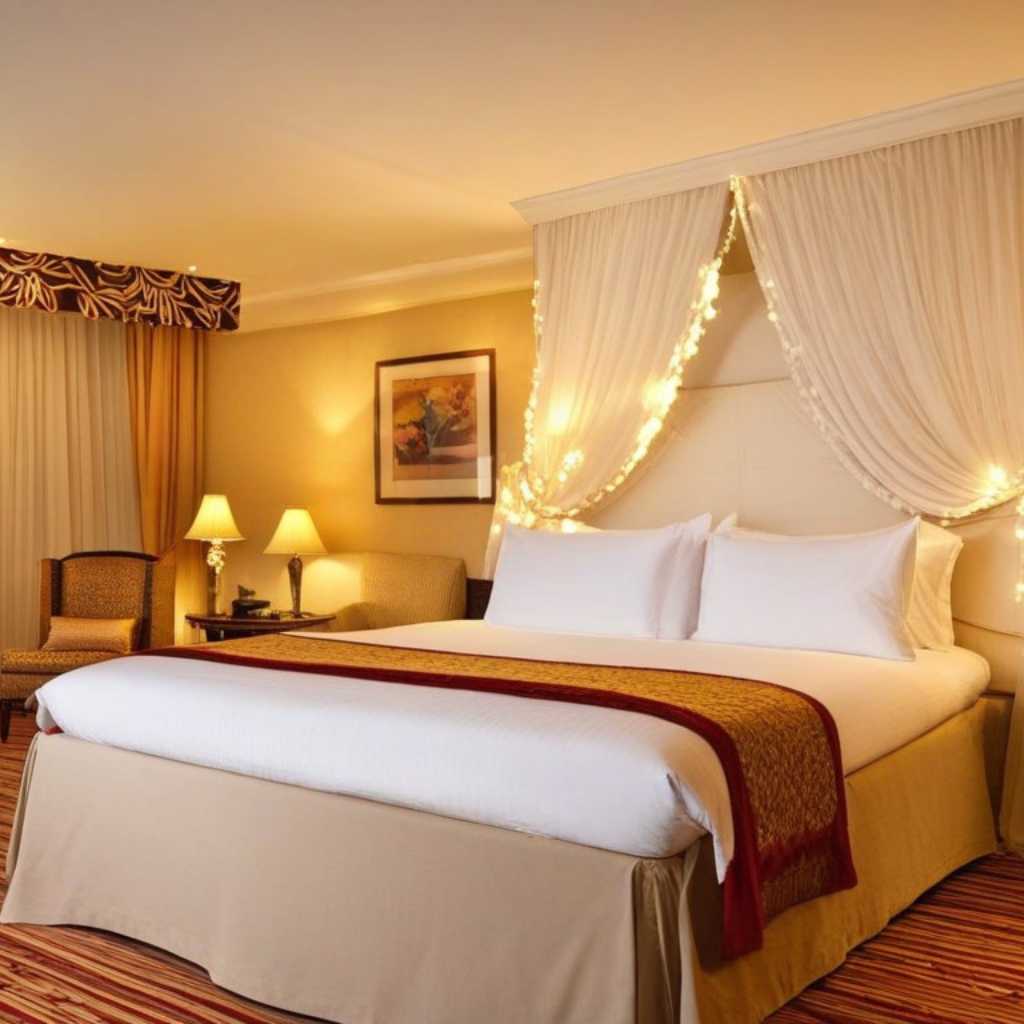 romantic decorated hotel rooms7