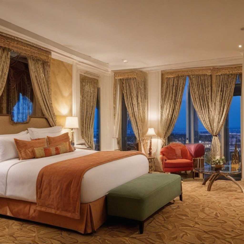 romantic decorated hotel rooms8