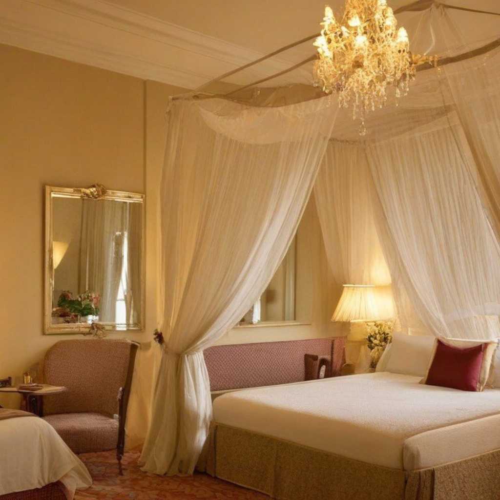 romantic decorated hotel rooms9