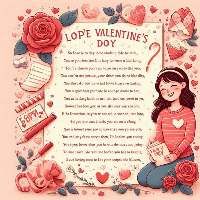 valentine's poems for her in english 202415