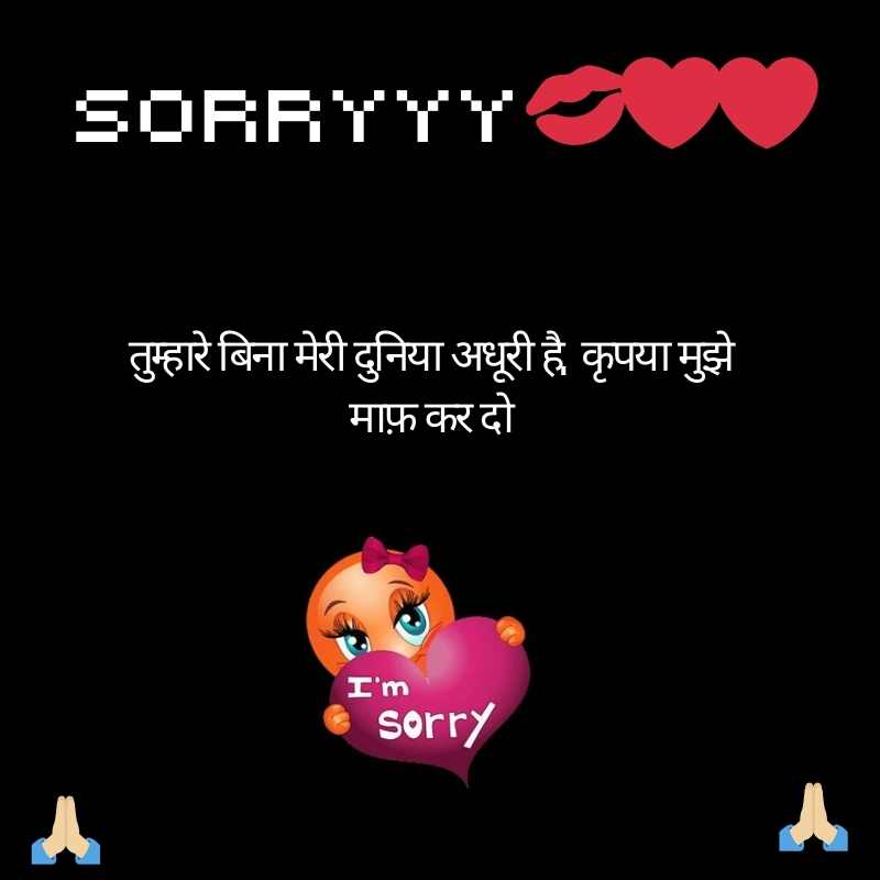 apology quotes to girlfriend in hindi3